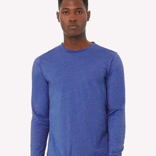 Copy of Unisex Heather CVC Long Sleeve Tee Thumbnail
